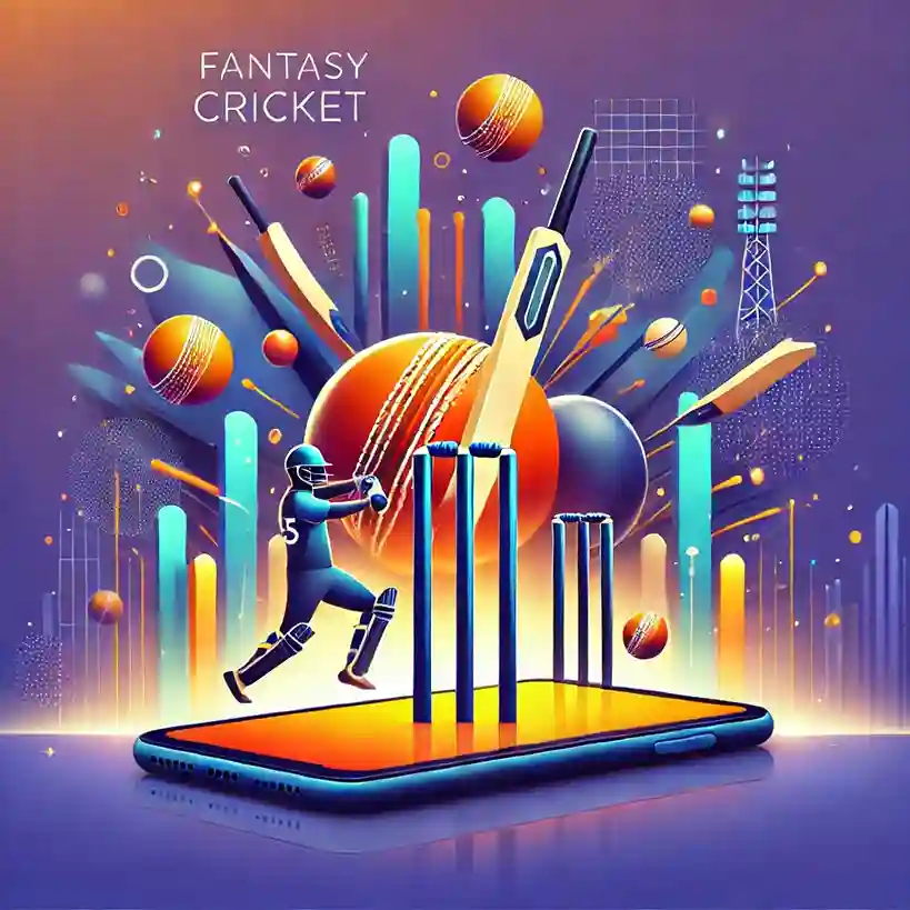 Fantasy Cricket App Mockup